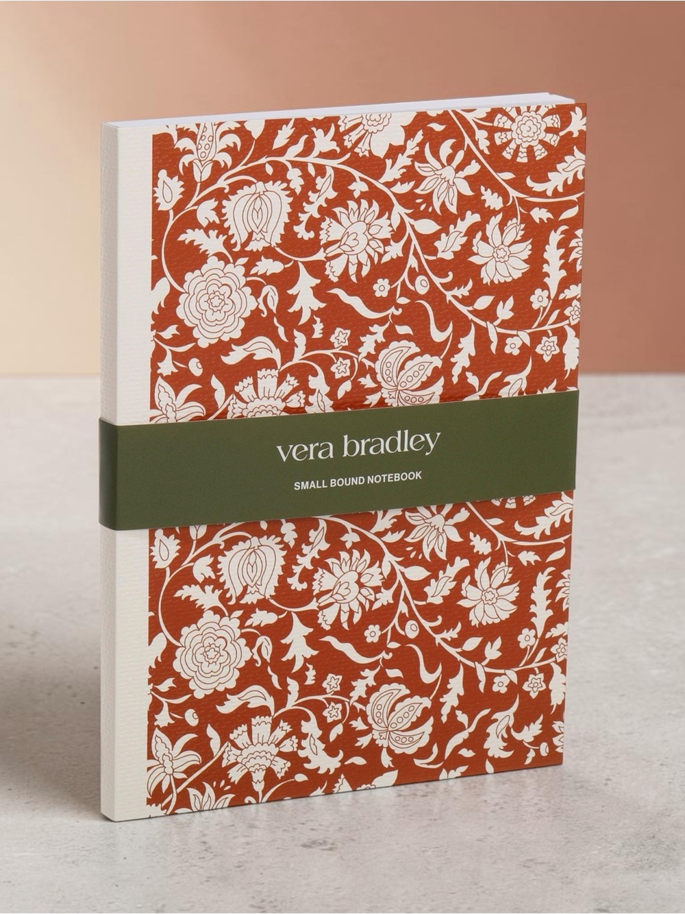 Vera Bradley Marrakesh Cinnamon Small Bound Notebook